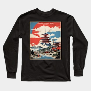 Naritasan Shinshoji Temple Japan Vintage Poster Tourism Long Sleeve T-Shirt